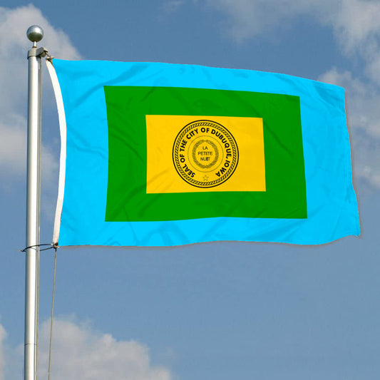 Fyon Dubuque, Lowa Flag Banner