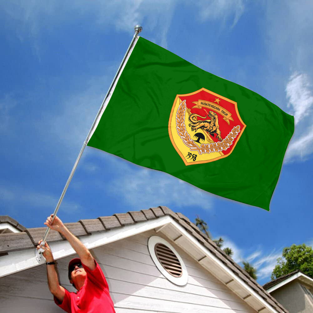 Fyon East Nusa Tenggara Province, Indonesia Flag Indoor and outdoor banner