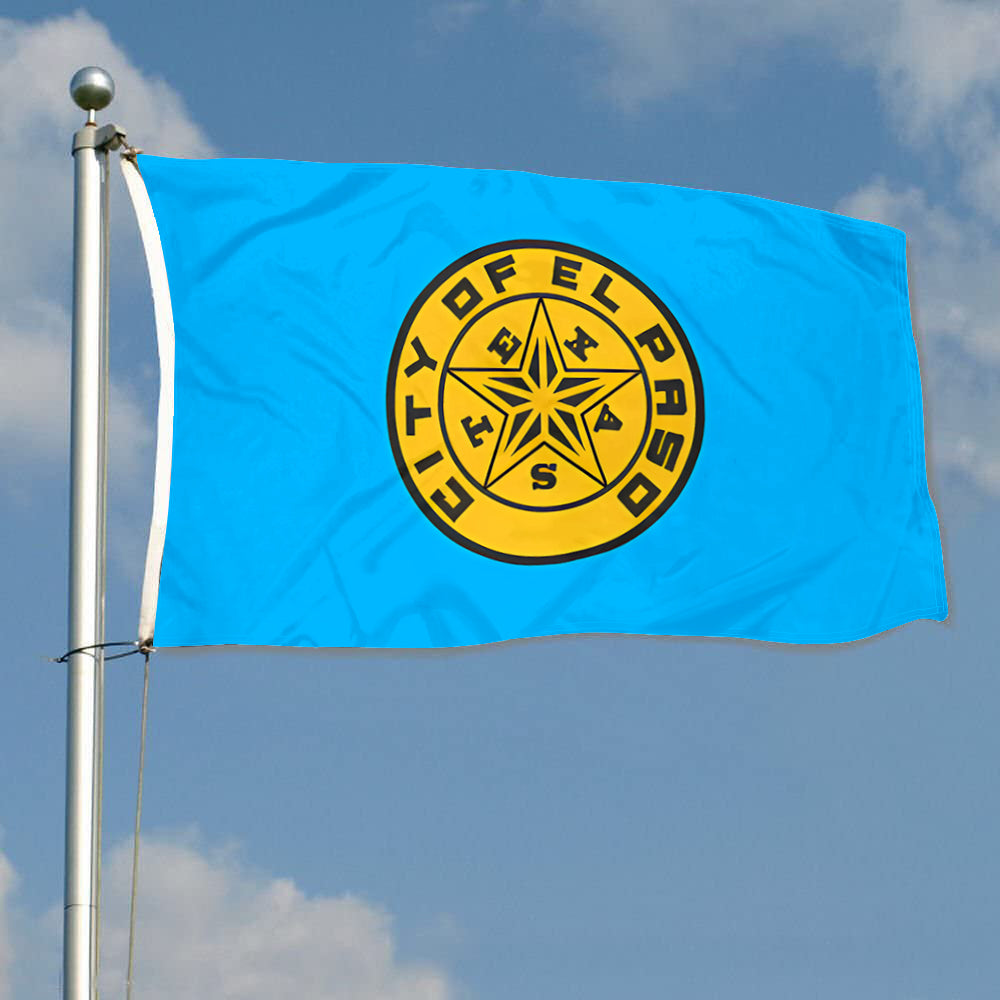 Fyon El Paso, Texas (1948–1960) Flag Banner