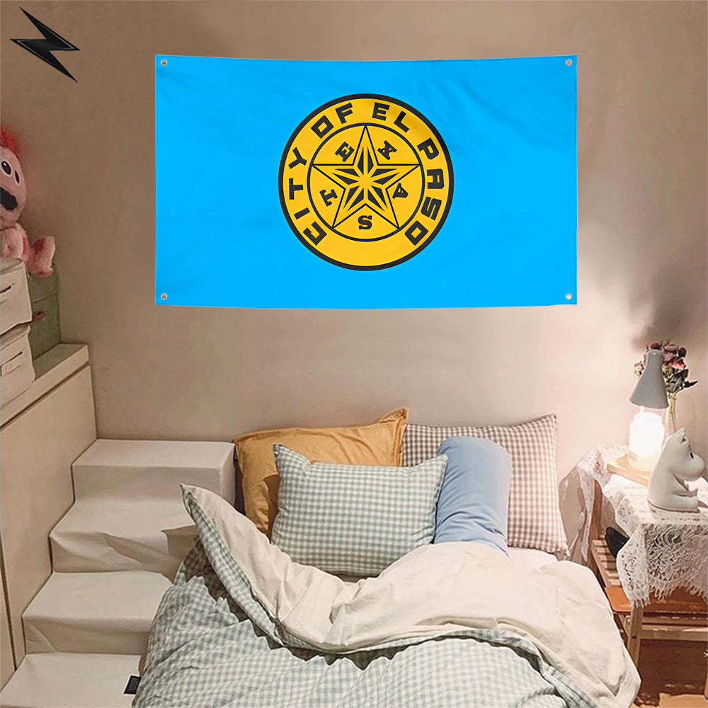 Fyon El Paso, Texas (1948–1960) Flag Banner
