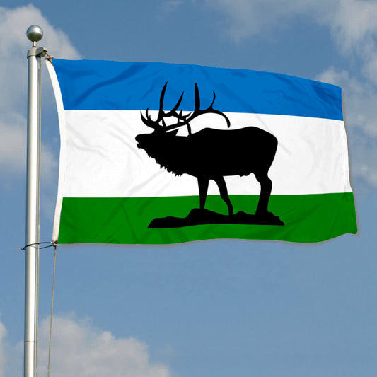 Fyon Elk Ridge, Utah Flag Banner