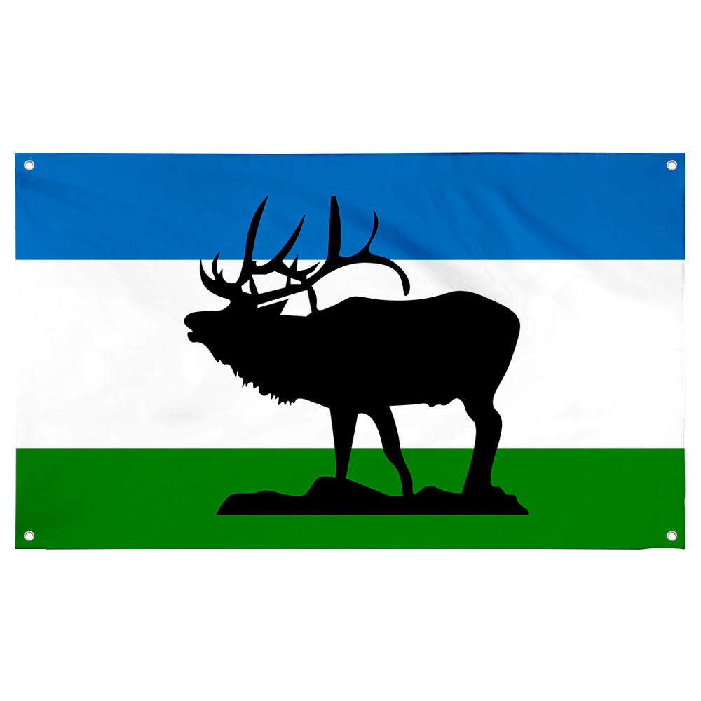 Fyon Elk Ridge, Utah Flag Banner