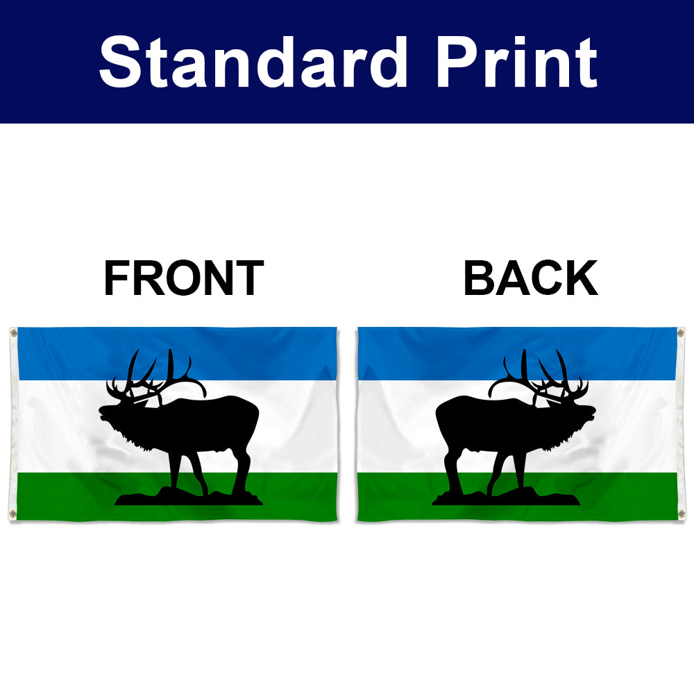 Fyon Elk Ridge, Utah Flag Banner