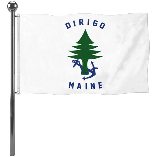 Fyon Ensign of Maine Flag Banner