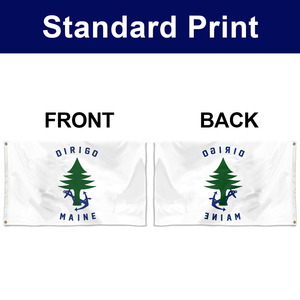 Fyon Ensign of Maine Flag Banner