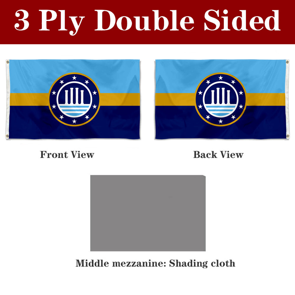 Fyon Evansville, Indiana Flag Banner