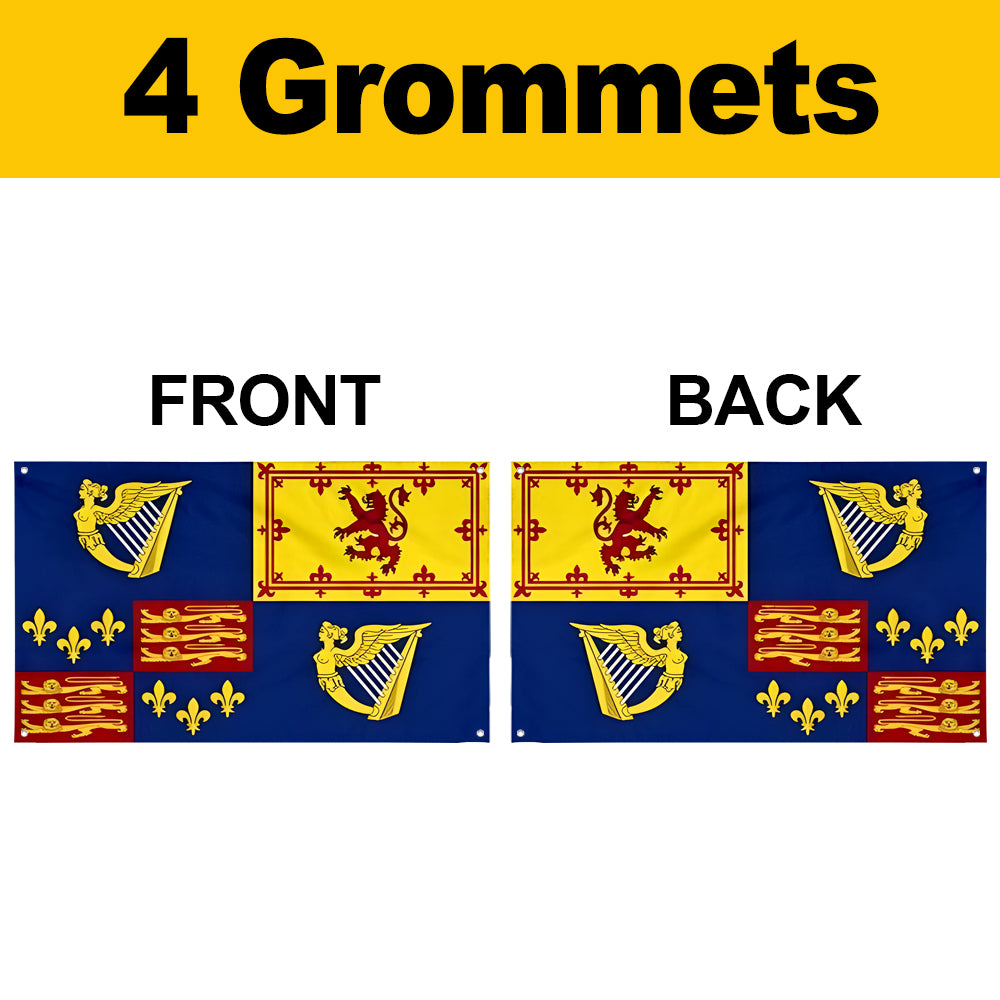 Fyon Irish Jacobite Royal Standard Flag Banner