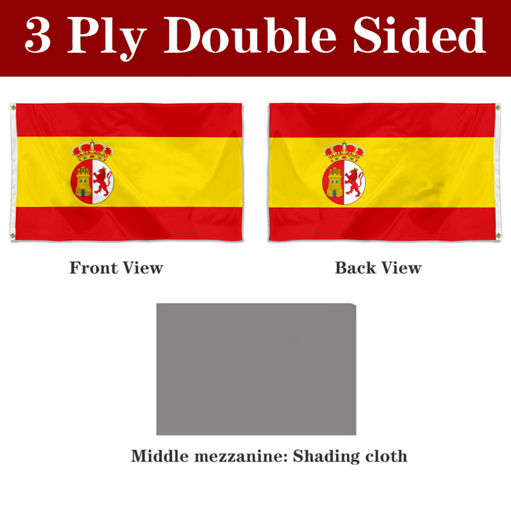Fyon National over Texas (1785-1820) Flag Banner
