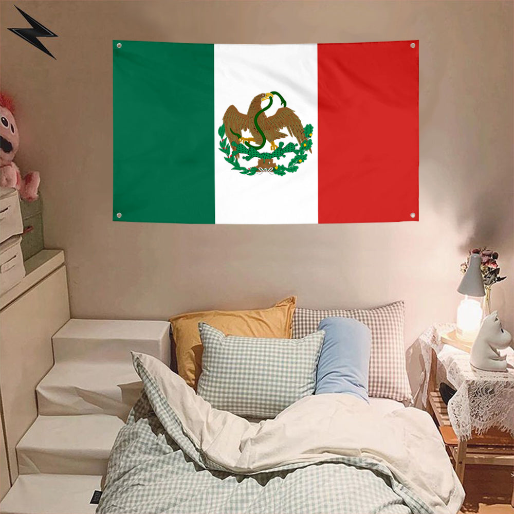 Fyon National over Texas (1823-1836) Flag Banner