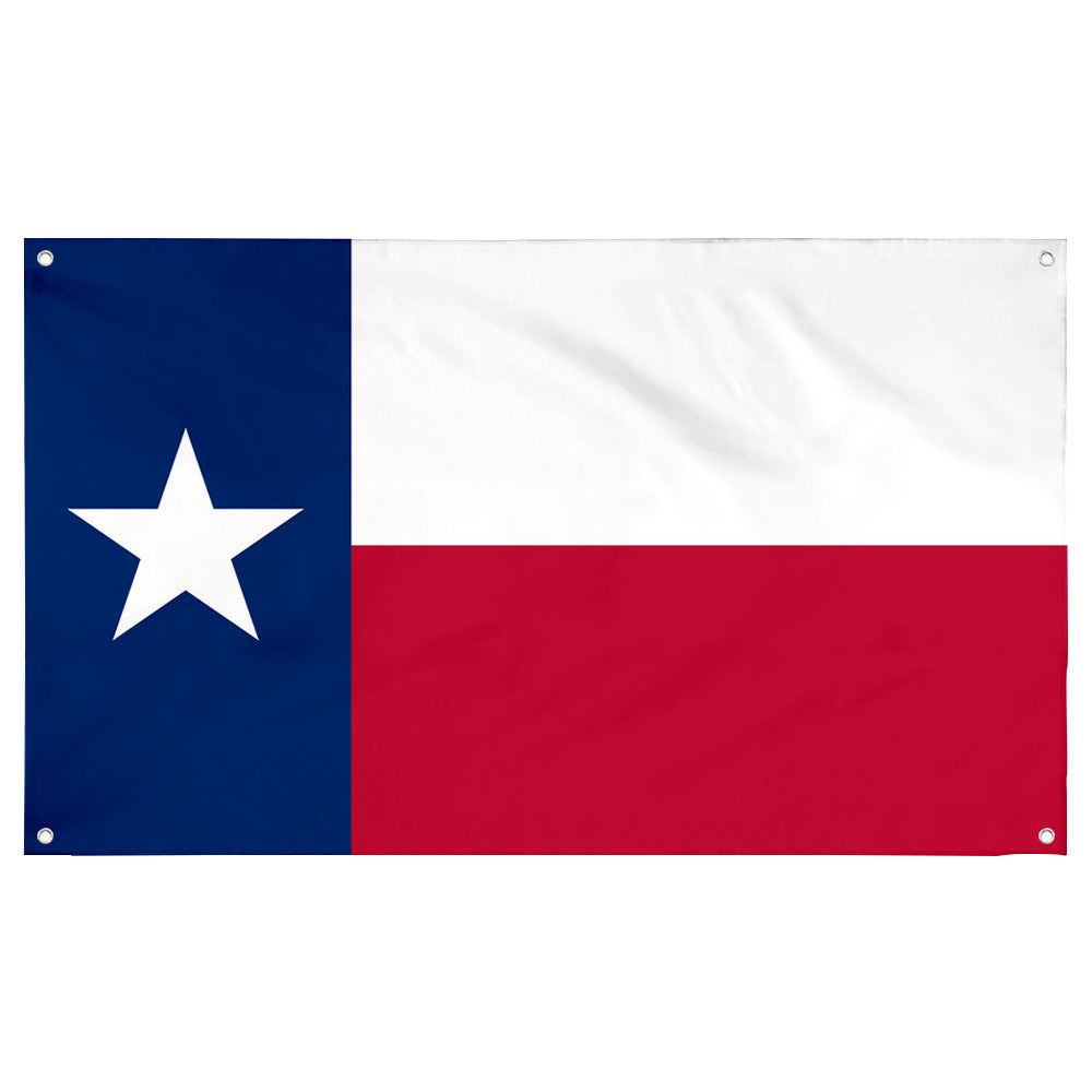 Fyon National over Texas (1839-1845-1846) Flag Banner