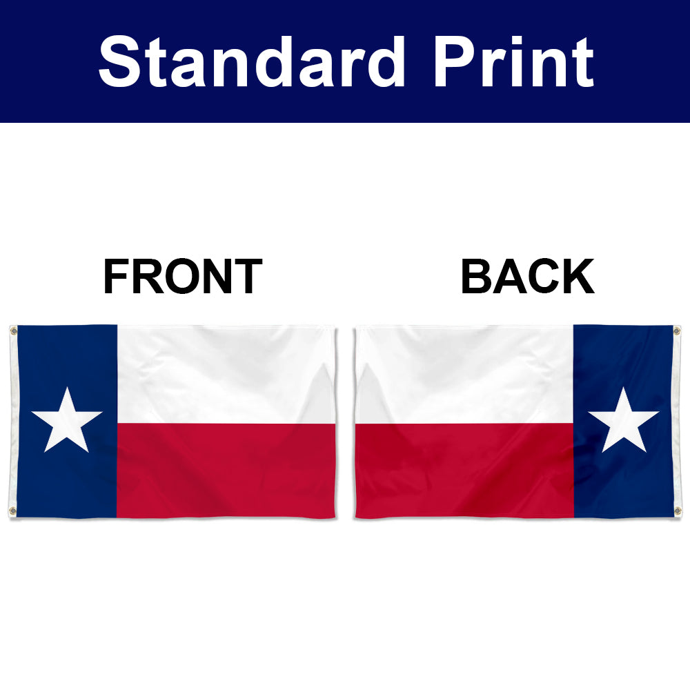 Fyon National over Texas (1839-1845-1846) Flag Banner