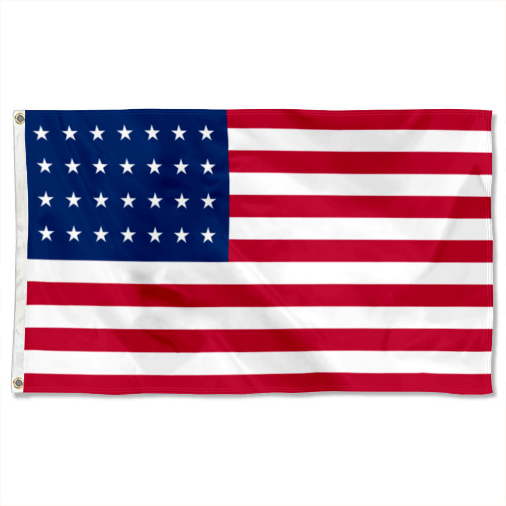 Fyon National over Texas (1845-1861-1865 present) Flag Banner