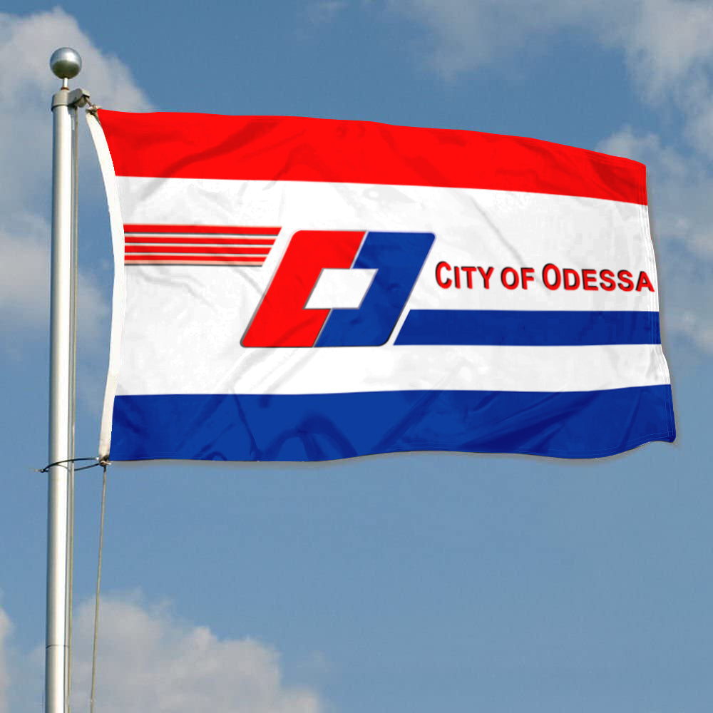 Fyon Odessa,Texas Flag Banner