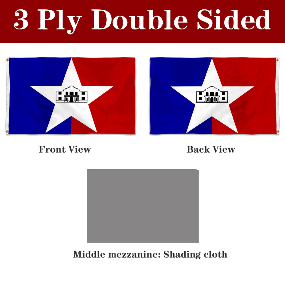 Fyon San Antonio,Texas Flag Banner