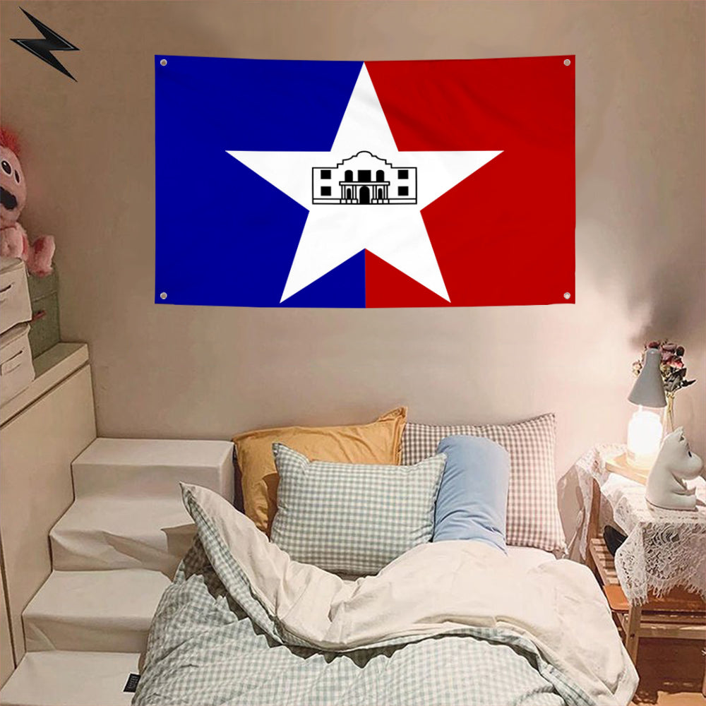 Fyon San Antonio,Texas Flag Banner