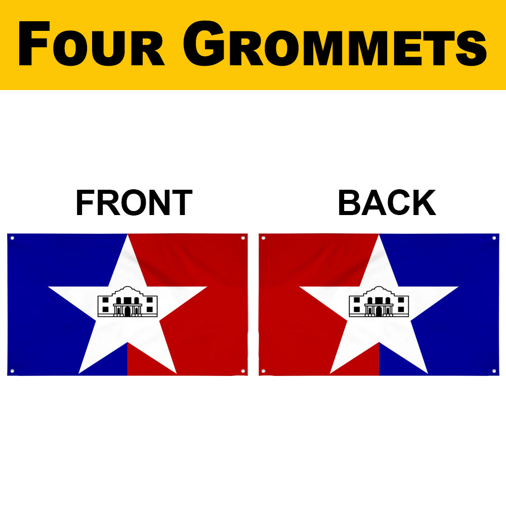 Fyon San Antonio,Texas Flag Banner