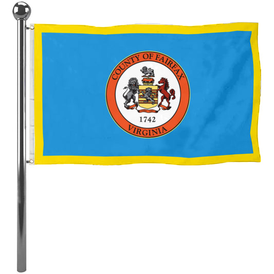 Fyon Fairfax County Flag Banner