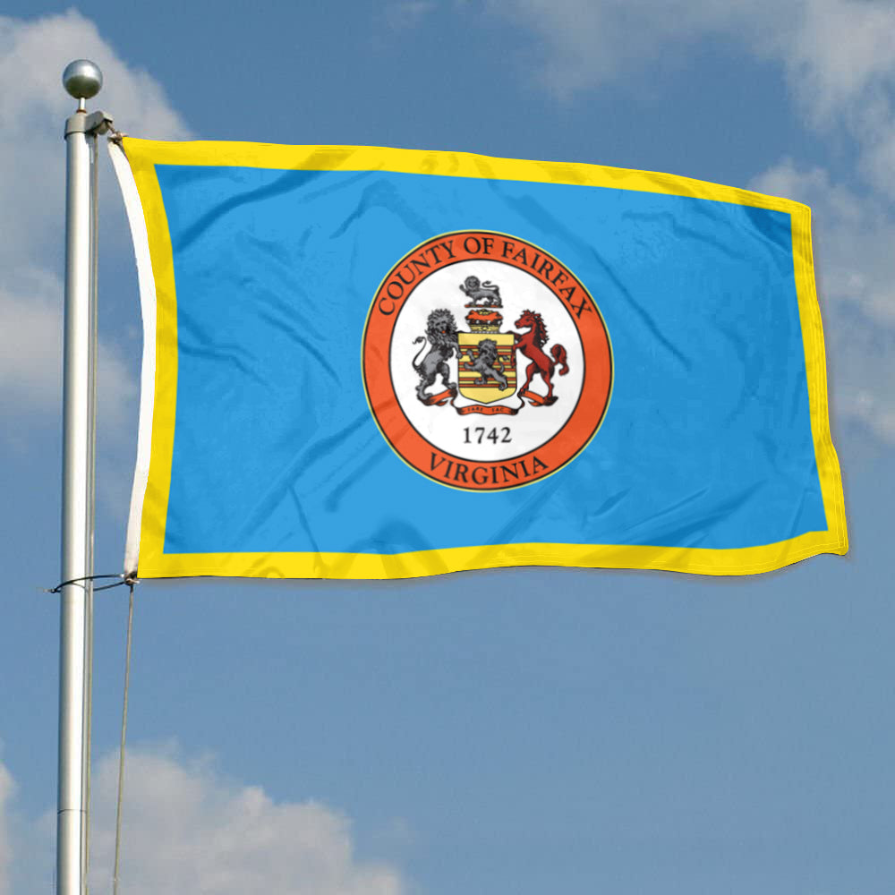 Fyon Fairfax County Flag Banner