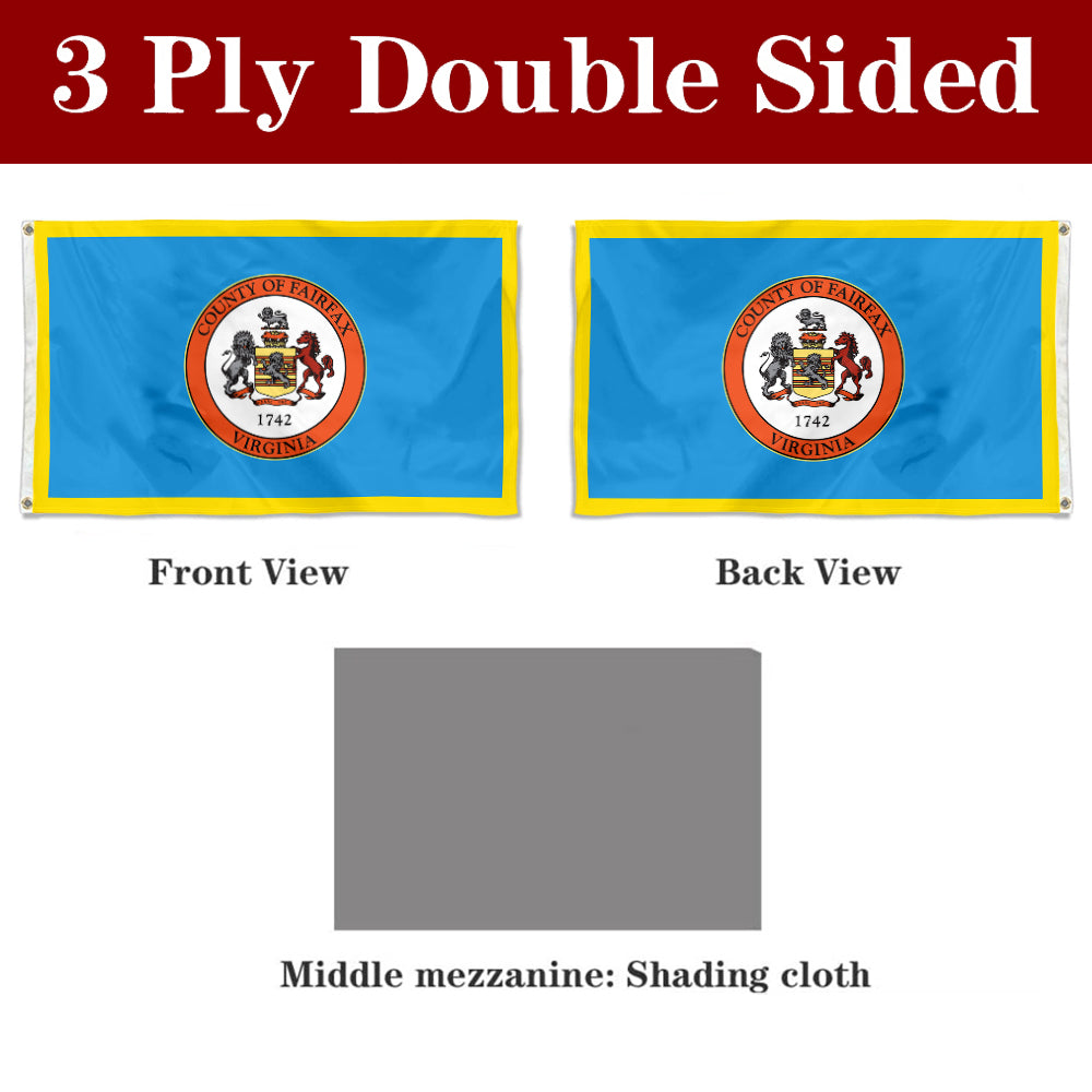 Fyon Fairfax County Flag Banner