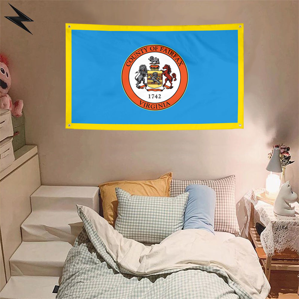 Fyon Fairfax County Flag Banner