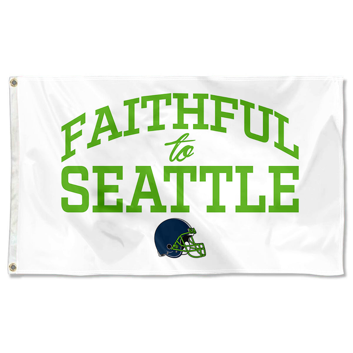 Fyon Faithful to Seattle Flag Indoor and outdoor banner