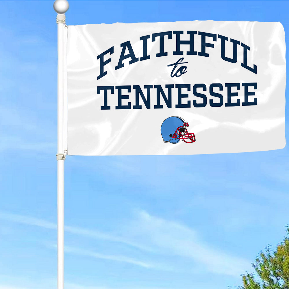 Fyon Faithful to Tennessee Flag Indoor and outdoor banner