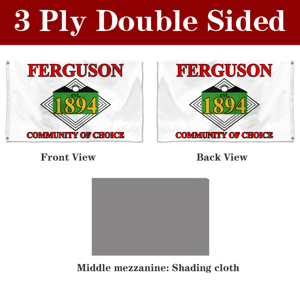 Fyon Ferguson, Missouri Flag Banner
