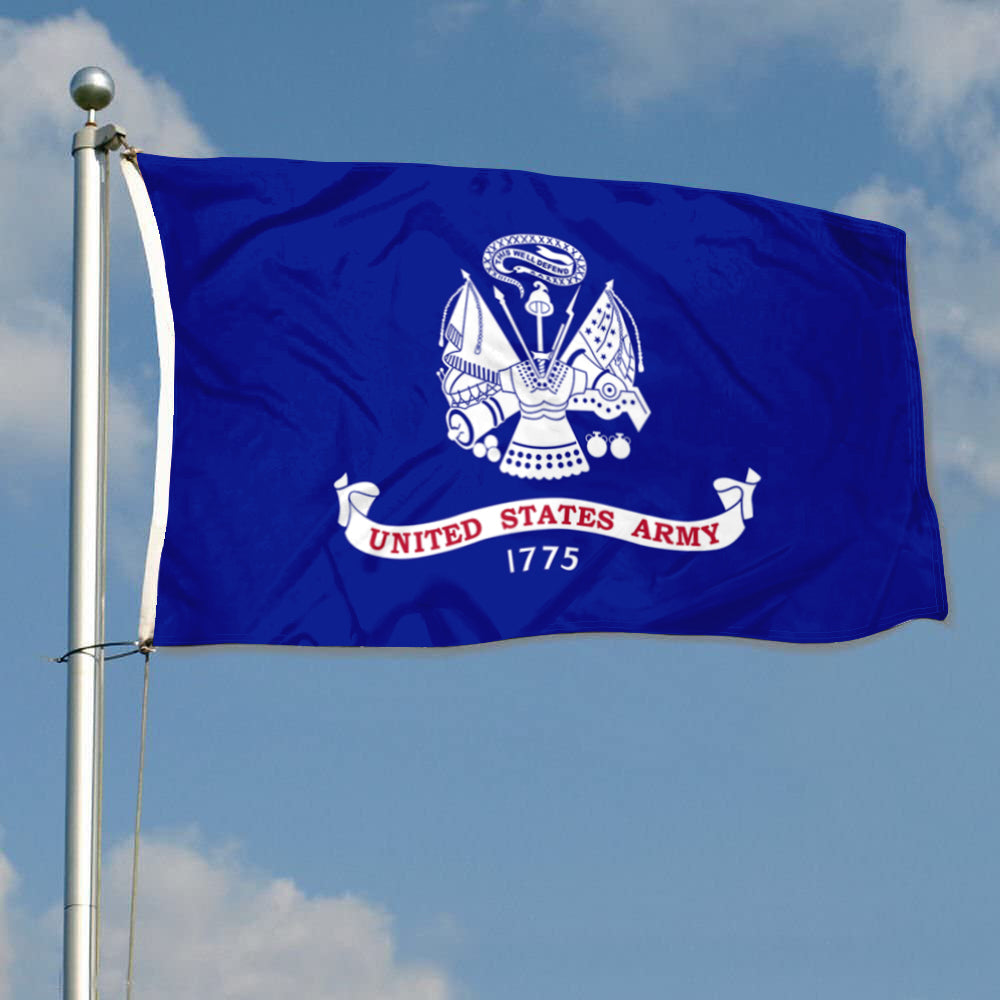 Fyon The Field of the United States Army Flag Banner