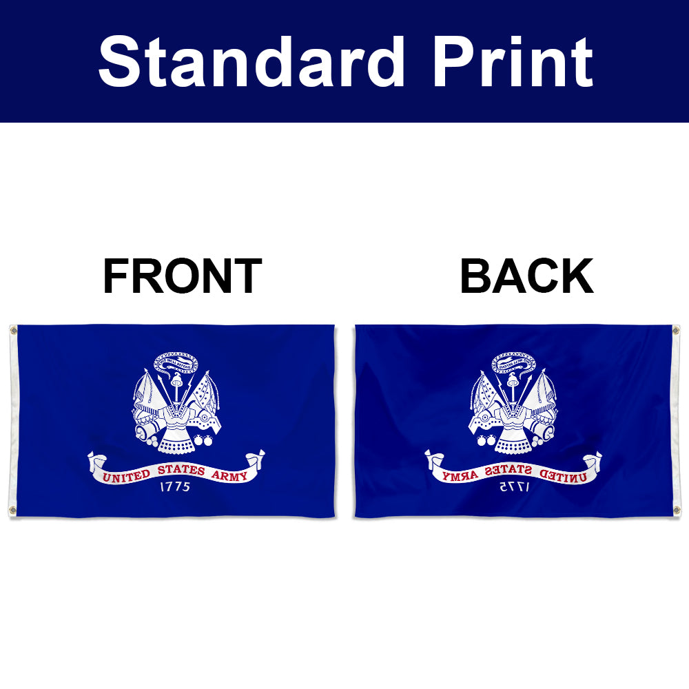 Fyon The Field of the United States Army Flag Banner
