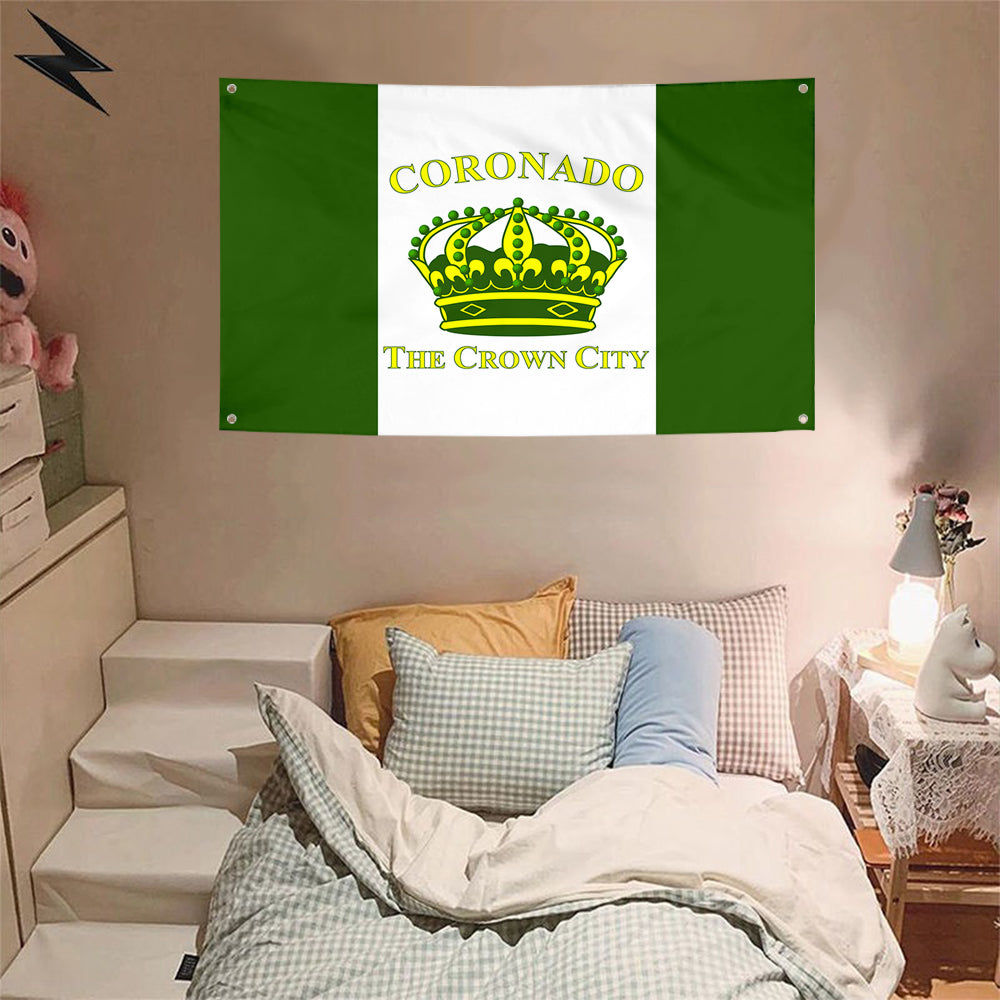 Fyon Coronado, California Flag Banner