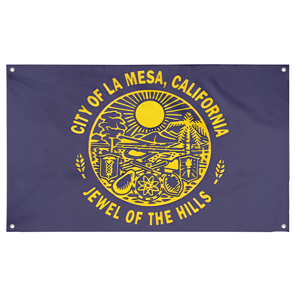 Fyon La Mesa, California Flag Banner