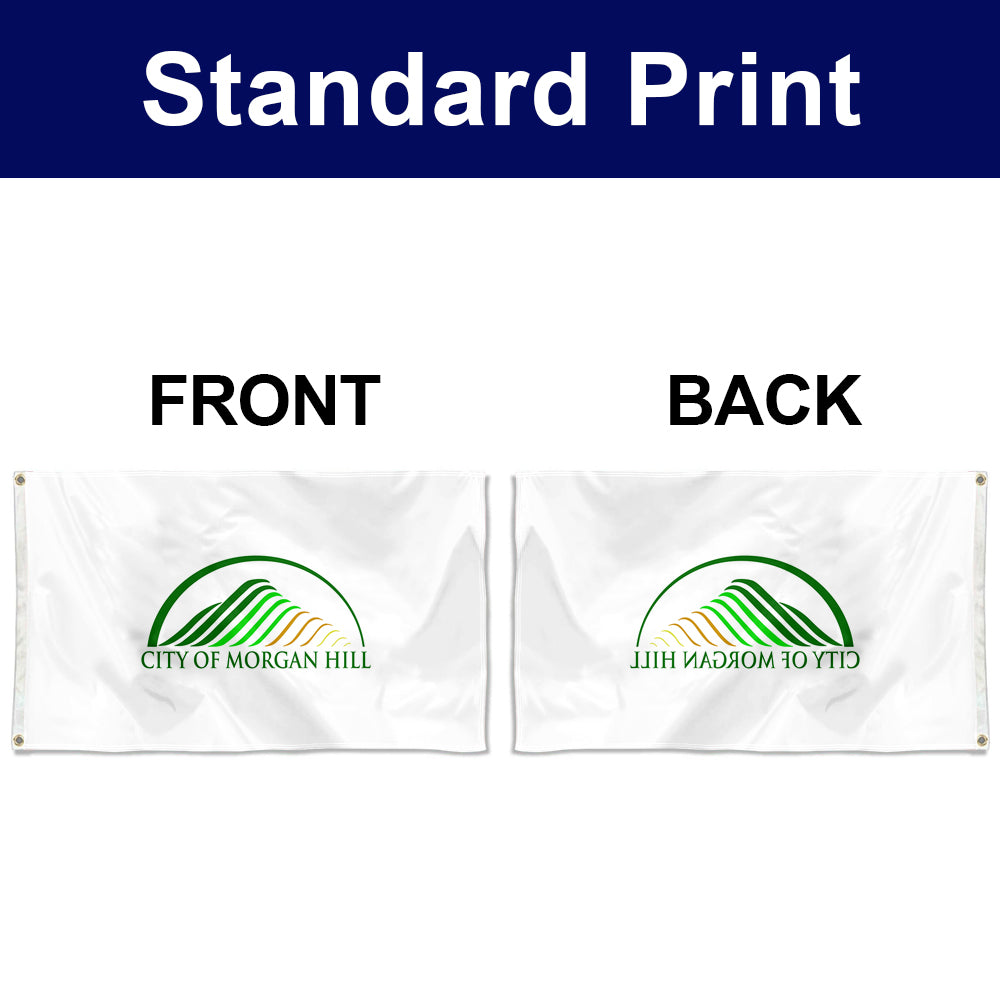 Fyon Morgan Hill, California Flag Banner