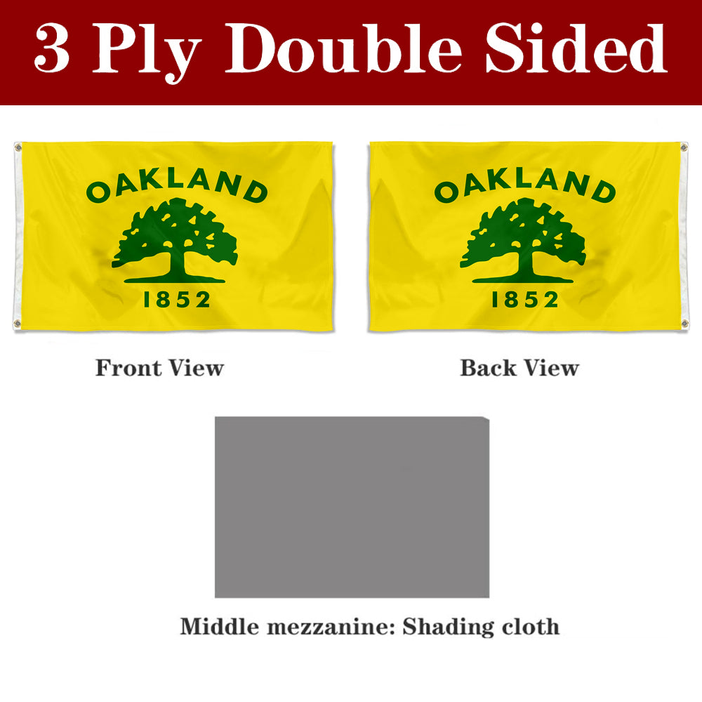 Fyon Oakland, California Flag Banner