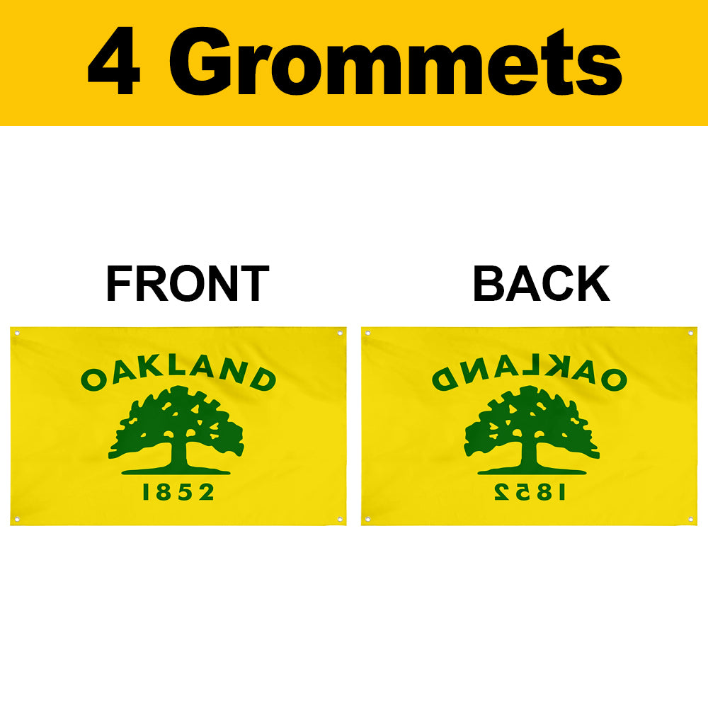 Fyon Oakland, California Flag Banner