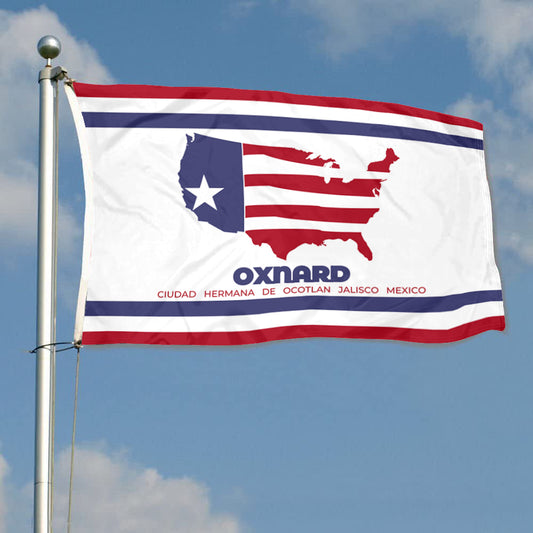 Fyon Oxnard, California Flag Banner