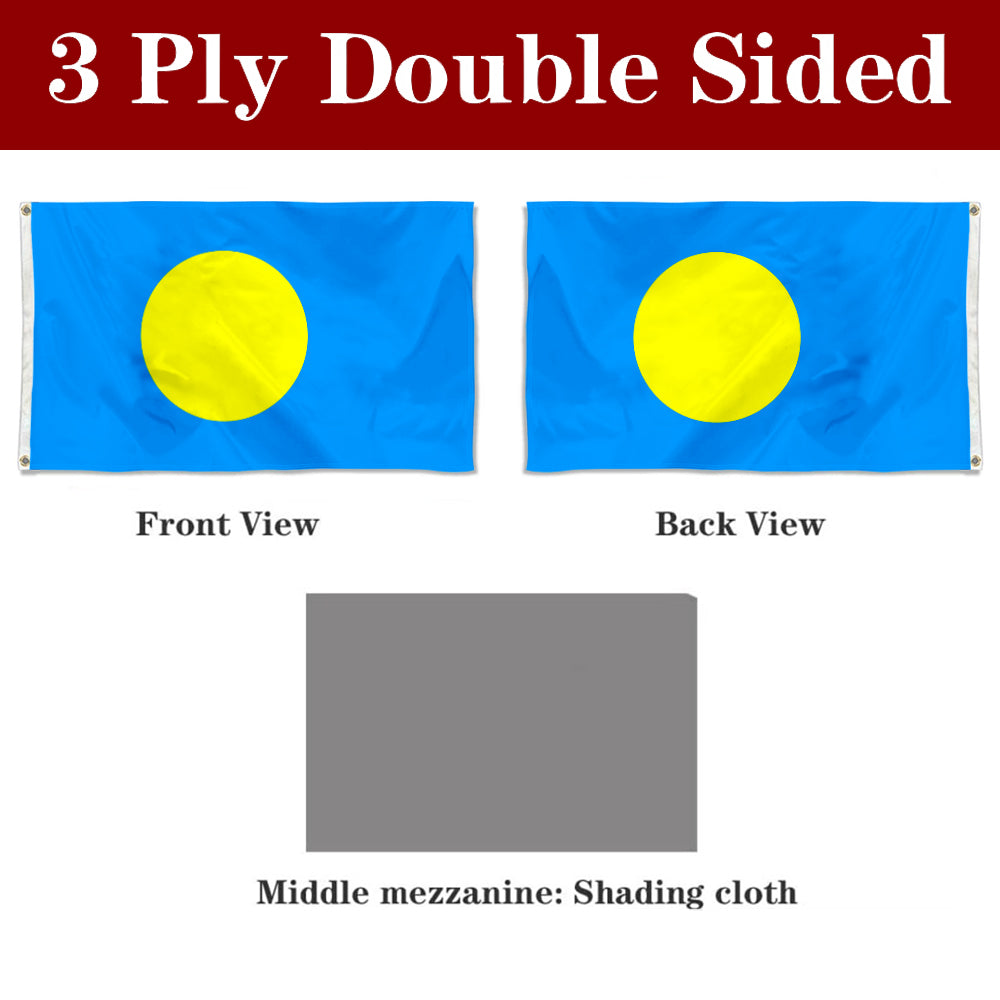 Fyon Palau Flag Banner