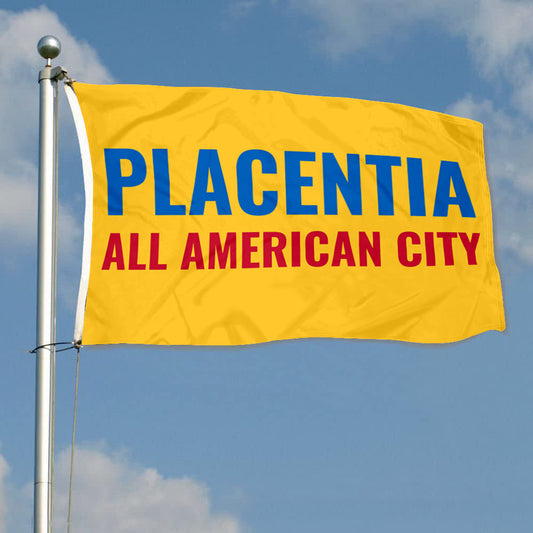 Fyon Placentia, California Flag Banner