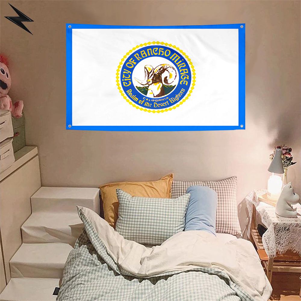 Fyon Rancho Mirage, California Flag Banner