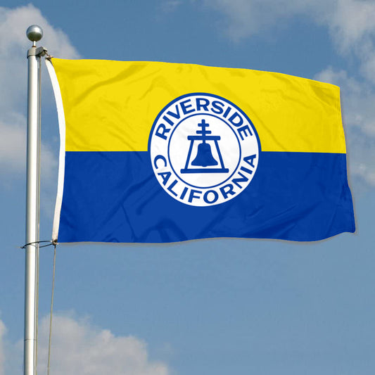 Fyon Riverside, California Flag Banner (1967–2020)