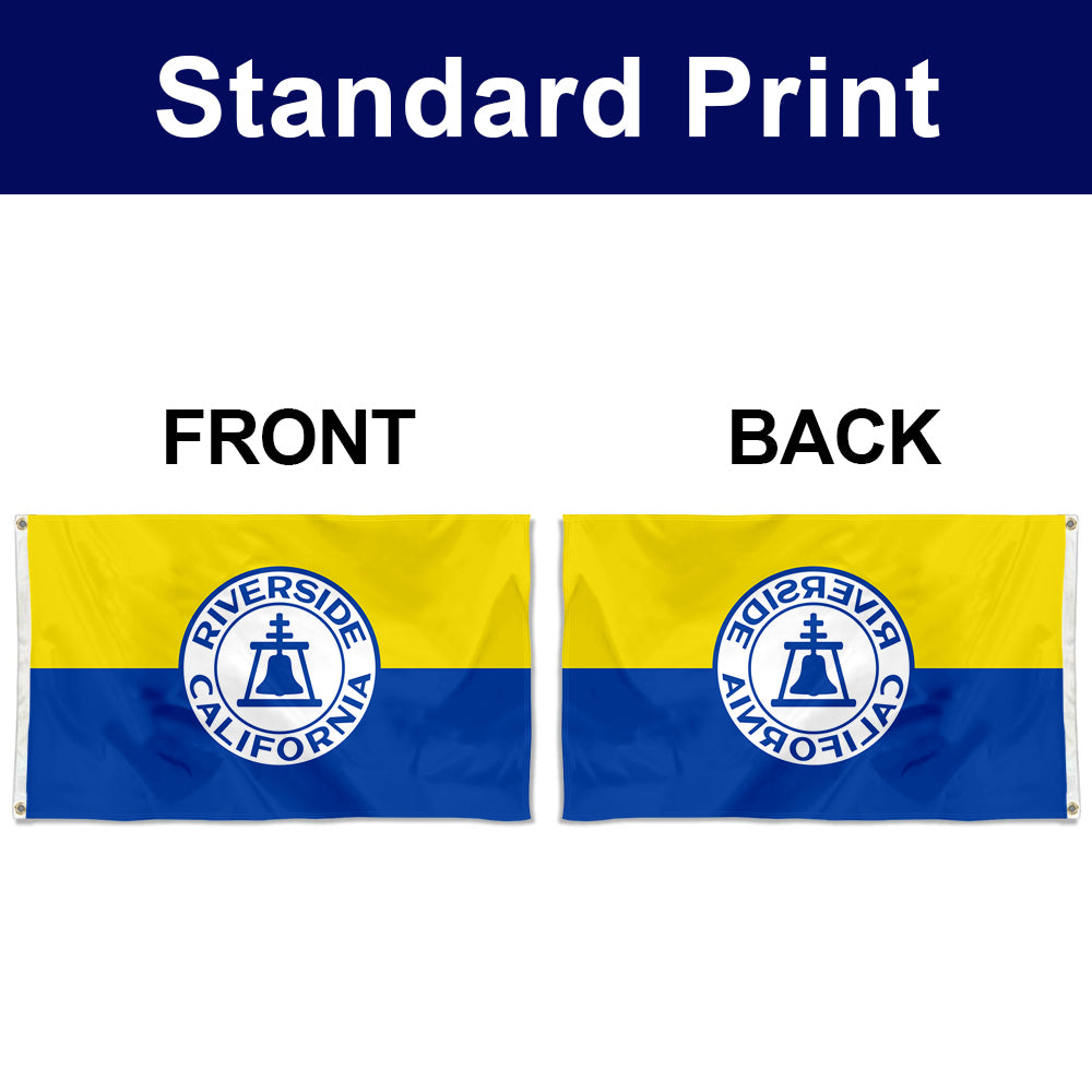 Fyon Riverside, California Flag Banner (1967–2020)