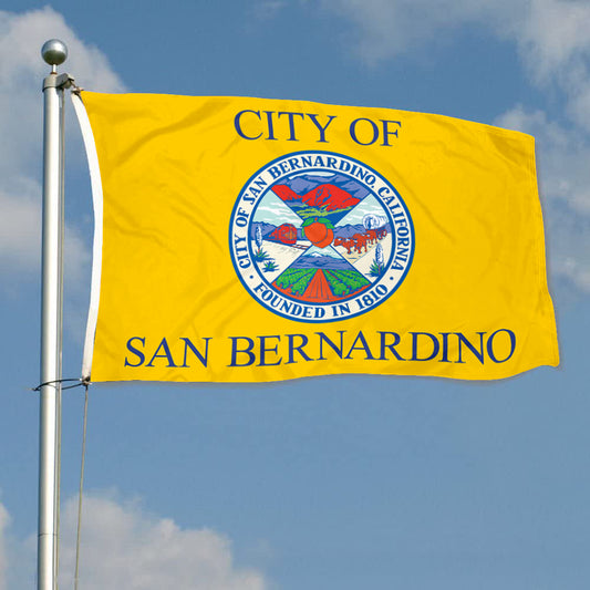 Fyon San Bernardino, California Flag Banner