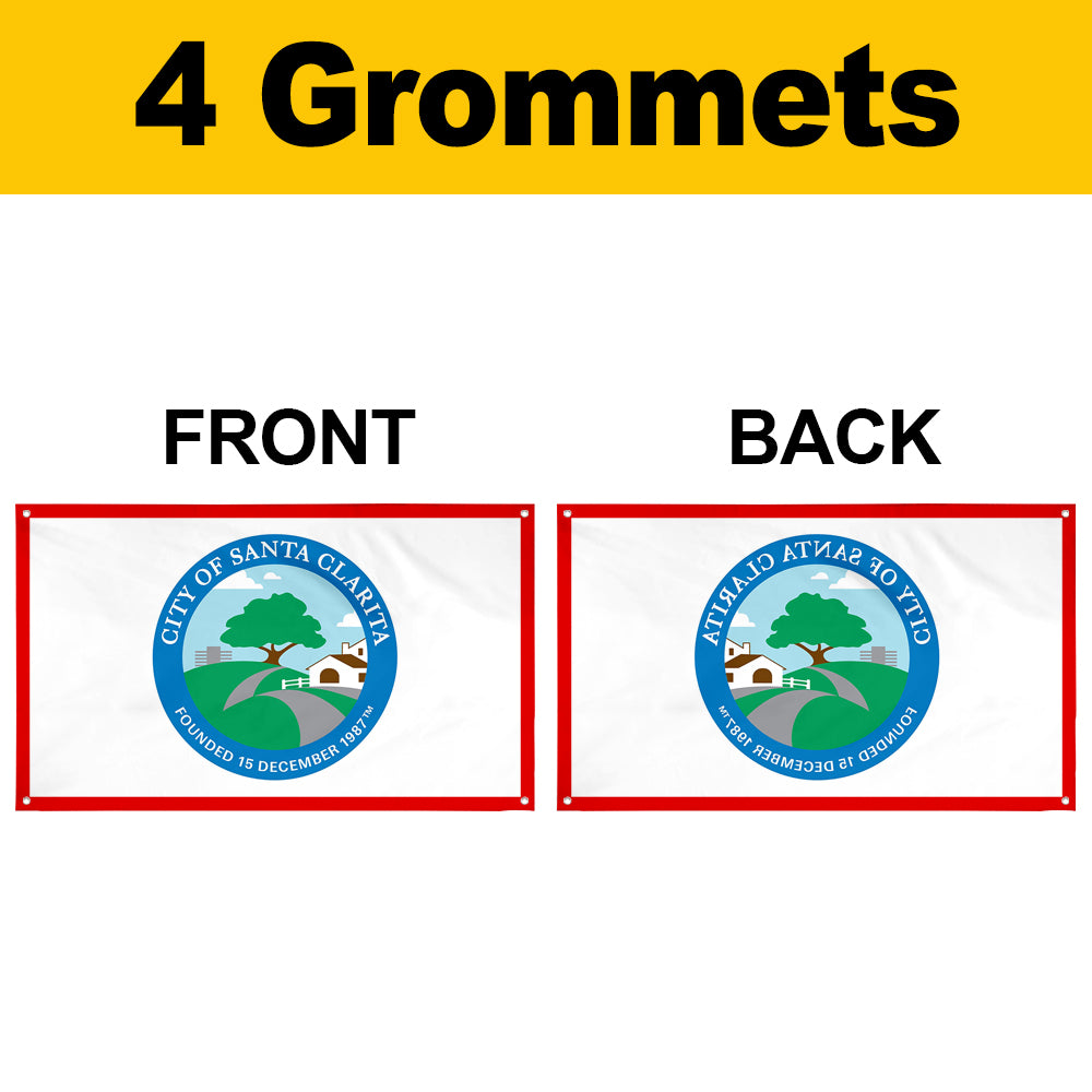 Fyon Santa Clarita, California Flag Banner