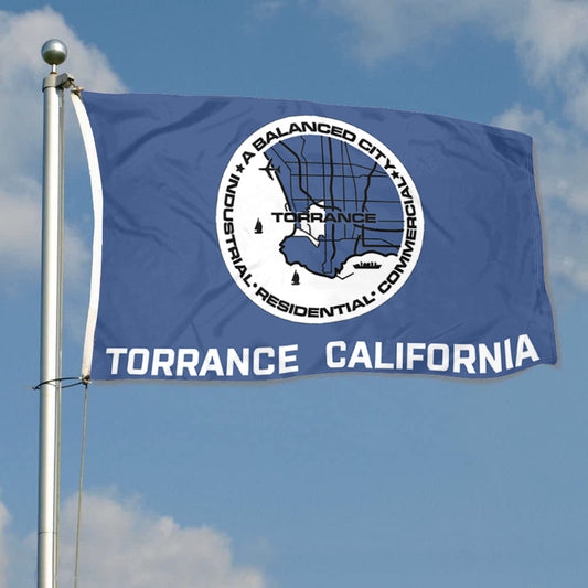 Fyon Torrance, California Flag Banner