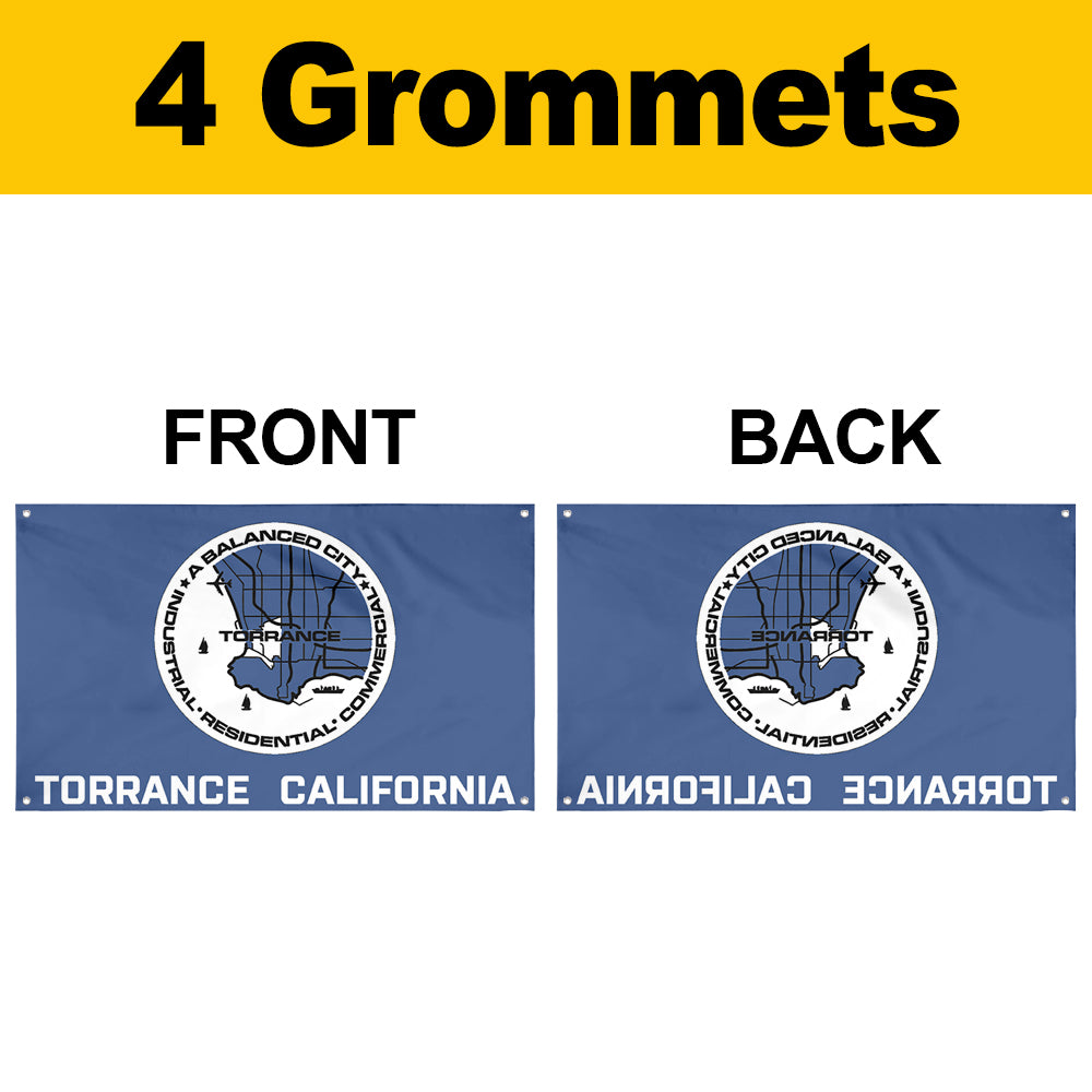 Fyon Torrance, California Flag Banner