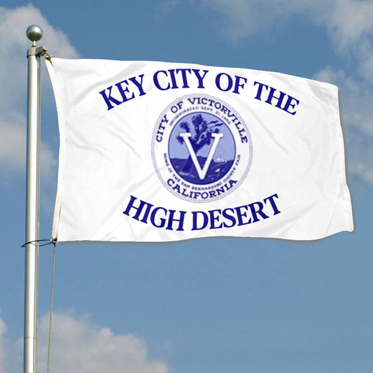 Fyon Victorville, California Flag Banner