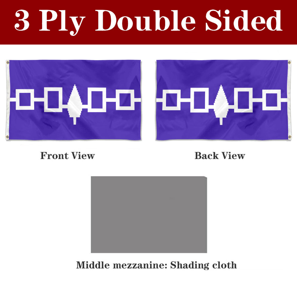 Fyon the Iroquois Confederacy Flag Banner