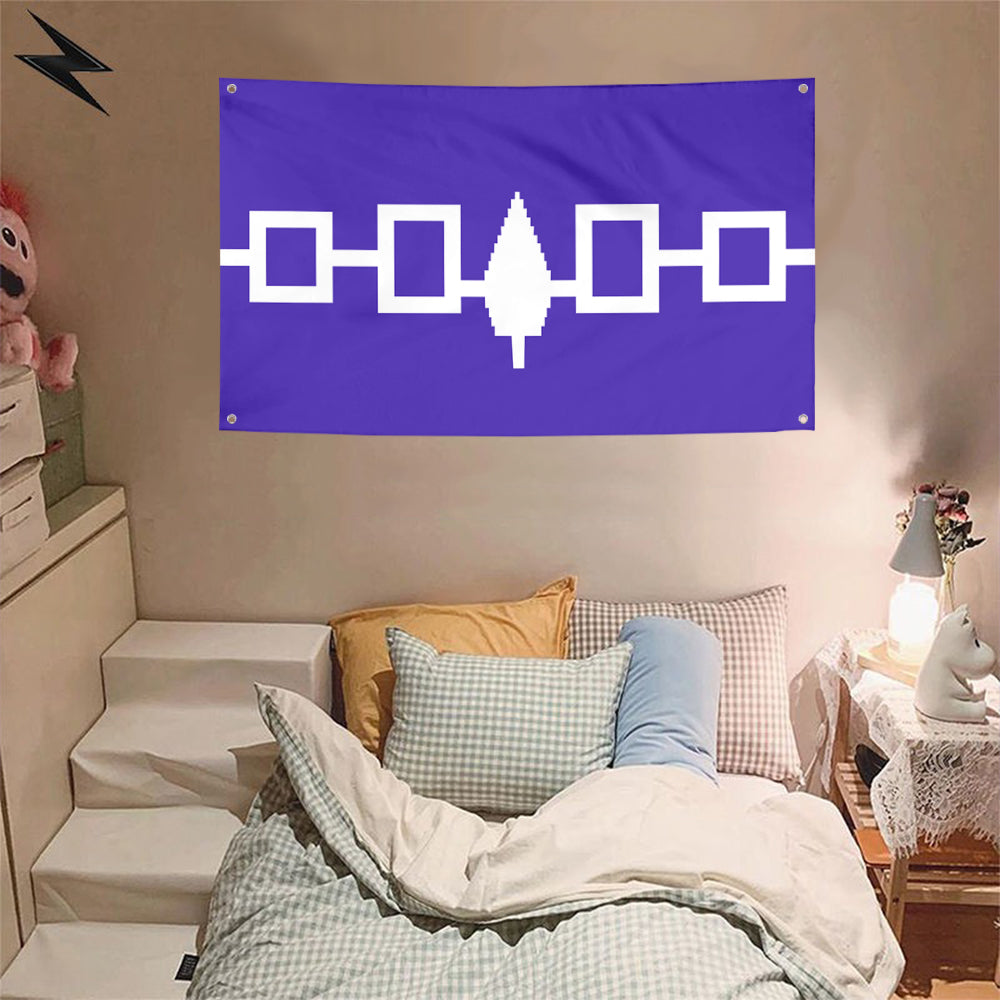 Fyon the Iroquois Confederacy Flag Banner
