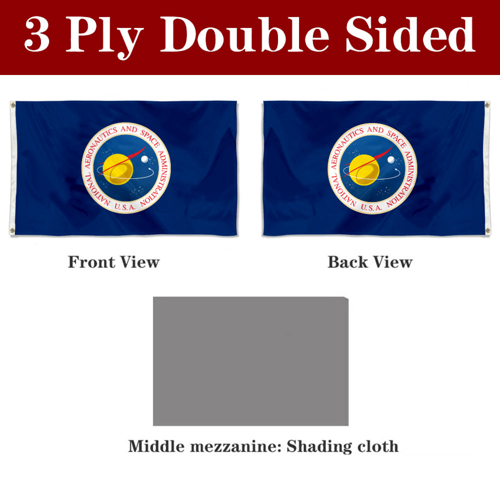 Fyon The National Aeronautics and Space Administration Flag Banner