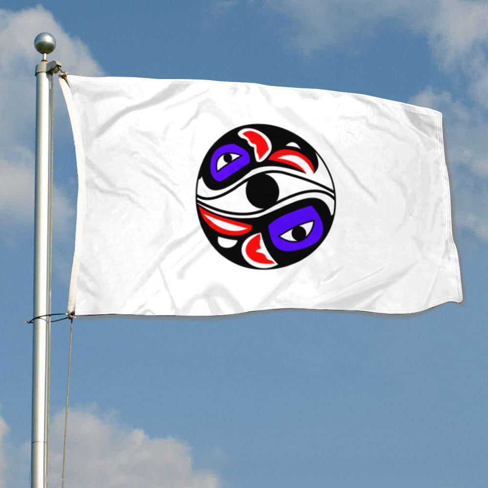 Fyon the Organized Village of Kake Flag Banner