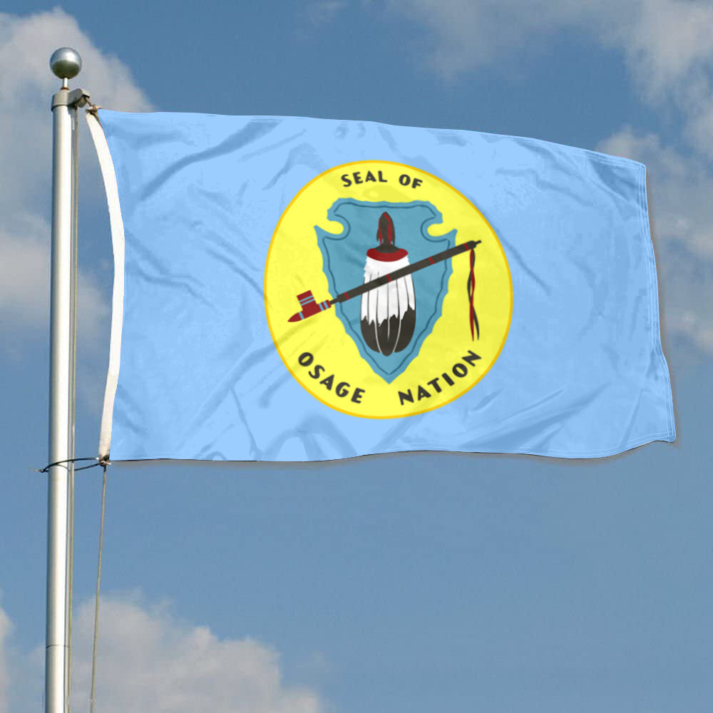 Fyon the Osage Nation Flag Banner
